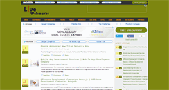Desktop Screenshot of livewebmarks.com